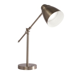 OttLite® Harmonize LED Desk Lamp, Adjustable Height, 19"H, Silver