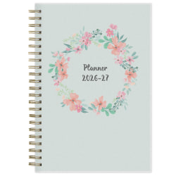 Planning Calendar BS Laurel Frosted PP 5x8 AY26-27