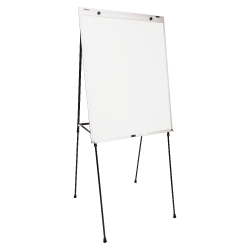 SKILCRAFT® Magnetic Tabletop/Floor Dry-Erase Whiteboard, 29" x 40", Steel Frame With Silver Finish (AbilityOne 7520 01 642 1219)