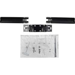 Ergotron Mounting Bracket for Monitor - Black - 2 Display(s) Supported - 25" Screen Support - 28 lb Load Capacity