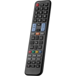 One For All Replacement Remote for Samsung® TVs - For TV, LCD TV, LED-LCD TV, Plasma TV, OLED TV - Infrared - Black - Retail