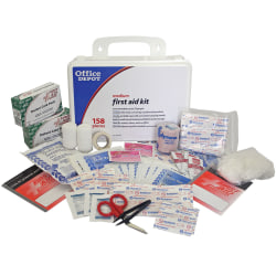Office Depot® Brand 158-Piece First Aid Kit