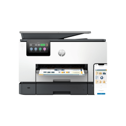 HP Officejet Pro 9130b Wired & Wireless Inkjet Multifunction Printer - Color - Cement - Copier/Fax/Printer/Scanner - 4U555AB1H