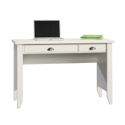 Sauder® Shoal Creek 48"W Computer Desk With Flip Down Computer Tray, Soft White