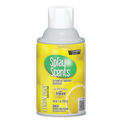 Chase Products Champion Sprayon SPRAYScents™ Metered Air Freshener Refill, Lemon, 7 oz Aerosol, Spray 12/Carton