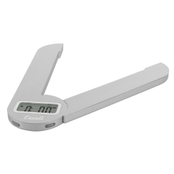 Escali® Savu Space-Saving Kitchen Scale, Silver, F115