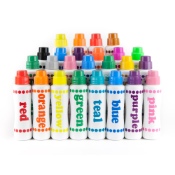 Do-A-Dot Art! Dot Markers, Broad Tip, Assorted Colors, Pack Of 25 Markers