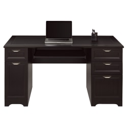 Realspace® Magellan 59"W Manager's Desk, Espresso