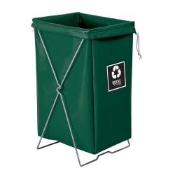 Royal Basket Trucks Hamper, Enviro Hamper Kit, 7"L x 15"W x 30"H, Green