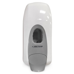 Betco® Clairo Manual Foaming Soap Dispensers, 10"H x 18"W, White, Set Of 12 Dispensers