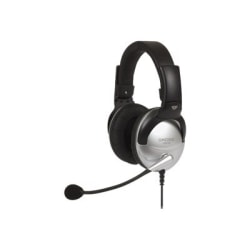 Koss Full-Size Over-Ear Headphones, Black & Silver, SB45