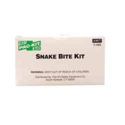 Snake Bite Kits, 11 Pieces, Plastic