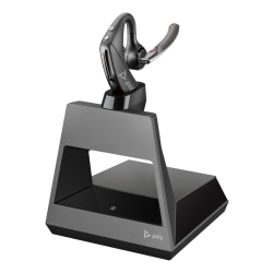 Plantronics® Voyager™ 5200 Office 1-Way Base Headset, Black