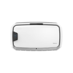 Fellowes® Array Wall AW2 Air Purifier, 3,000 Sq. Ft. Coverage, 19-1/2"H x 9-1/2"W x 34-13/16"D, White/Silver