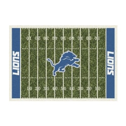 Imperial NFL Homefield Rug, 4' x 6', Detroit Lions