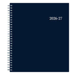 Planning Calendar BS Collegiate Navy PP 8x10 AY26-27 Monthly