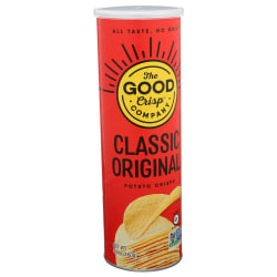 The Good Crisp Company Potato Crisps, Classic Original, 5.6 Oz, Total Qty 8
