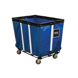Royal Basket Trucks 16 BU Wire Base Basket Truck, Blue