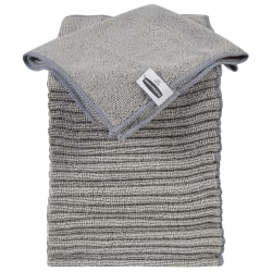 Rubbermaid 24-Pack Microfiber Cloth, Gray