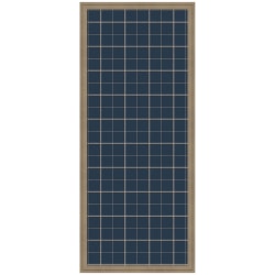 Kate and Laurel Framed Fabric Pinboard, 18 x 42, Navy Blue Plaid Pattern, Florence Light Brown Frame