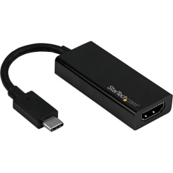 StarTech.com USB C To HDMI Adapter, Black, CDP2HD4K60