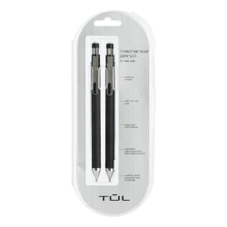 TUL® Mechanical Pencils, 0.7mm, Black Barrel, Pack Of 2 Pencils