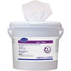 Diversey Oxivir 1 Disinfectant Wipes, 11" x 12", 160 Wipes Per Bucket, Case Of 4 Buckets