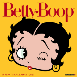 2026 Willow Creek Press Humor & Comics Monthly Wall Calendar, 12" x 12", Betty Boop, January To December, 50217