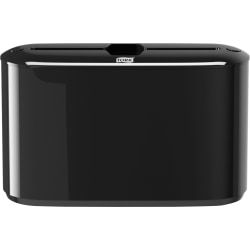 TORK Xpress Countertop Multifold Hand Towel Dispenser - Multifold Dispenser - 7.9" x 12.7"x 4.6" Depth - Plastic - Black - Compact, Lockable - 1