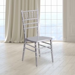 Flash Furniture HERCULES Series Chiavari Chair, Silver
