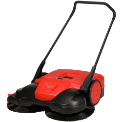 Bissell BG-697 38" Triple Brush Battery-Powered Sweeper, Red