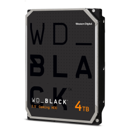 Western Digital Black WD4005FZBX 4 TB Hard Drive - 3.5" Internal - SATA (SATA/600) - Desktop PC, All-in-One PC Device Supported - 7200rpm - 5 Year Warranty