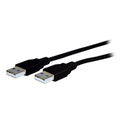Comprehensive USB 2.0 A to A Cable 15ft - Black