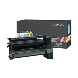 Lexmark - Extra High Yield - yellow - original - toner cartridge LCCP - for Lexmark C782dn, C782dtn, C782n, X782e, X782e MFP, X782e Page Plus Solution