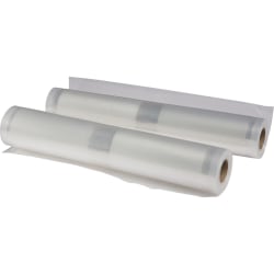 Nesco Vacuum Sealer Rolls, 5-7/16" x 11-7/16", Clear, Pack Of 2 Rolls