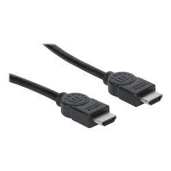 Manhattan High-Speed HDMI Cable, 10’, Black