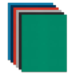 Office Depot® Brand 2-Pocket Paper Folders with Prongs, Assorted Colors, Pack Of 24