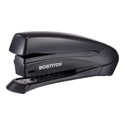 Bostitch® Inspire™ Spring-Powered Desktop Stapler, 20 Sheets Capacity, Black