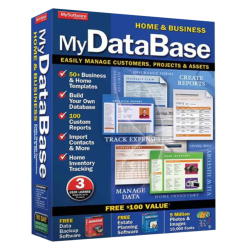 Avanquest Software MyDatabase Home And Business, Windows® Compatible, ESD