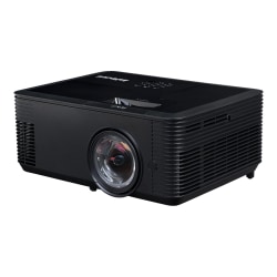 InFocus IN136ST - DLP projector - 3D - 4000 lumens - WXGA (1280 x 800) - 16:10 - short-throw fixed lens - LAN