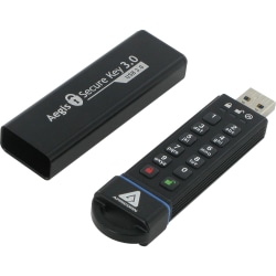 Apricorn Aegis Secure Key 3.0 - USB 3.0 Flash Drive - 480 GB - USB 3.0 - 195 MB/s Read Speed - 162 MB/s Write Speed - ASK3480GB