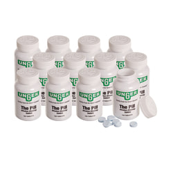 Unger® Pill Window Cleaning Tablets, 100/Bottle, 12/Carton