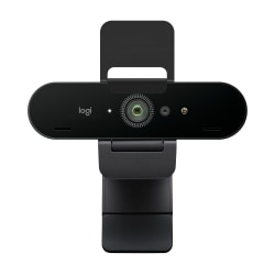 Logitech® 4K Pro Webcam with HDR and Noise-Canceling Mics, Black