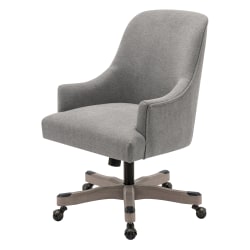 Office Star Bradwell Fabric High-Back Office Chair, Fog
