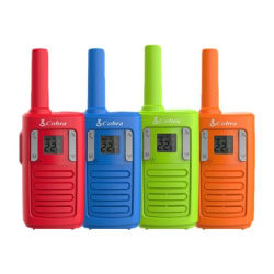 Cobra RX100-4 - Portable - two-way radio - FRS - 22-channel (pack of 4)