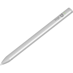 Logitech Crayon Stylus - Capacitive Touchscreen Type Supported - Replaceable Stylus Tip - Aluminum