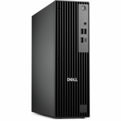 Dell Pro Slim QCS1250 Desktop Computer, Intel Core Ultra 5 235, vPro Technology, 16GB, 512GB SSD, Slim PC, Standard Black