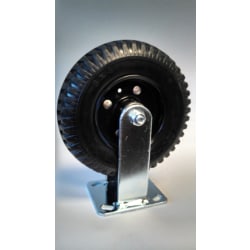 CSL 8" Pneumatic Caster,Rigid,Black