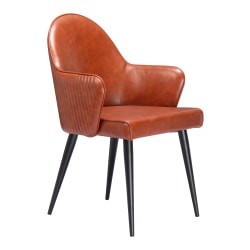 Zuo Silloth Dining Accent Chair, Brown