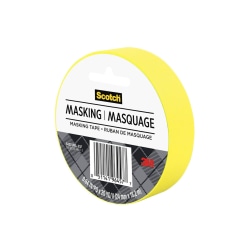 Scotch® Expressions Decorative Masking Tape, 1" x 20 Yd., Yellow
